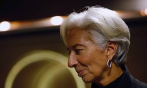 Christine Lagarde, diretora gerente do FMI - Matthew Lloyd / Bloomberg